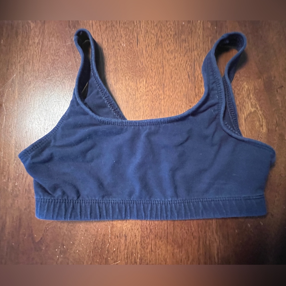 🤩 $5 SALE! 🤩 Vintage 90s navy blue sports bra